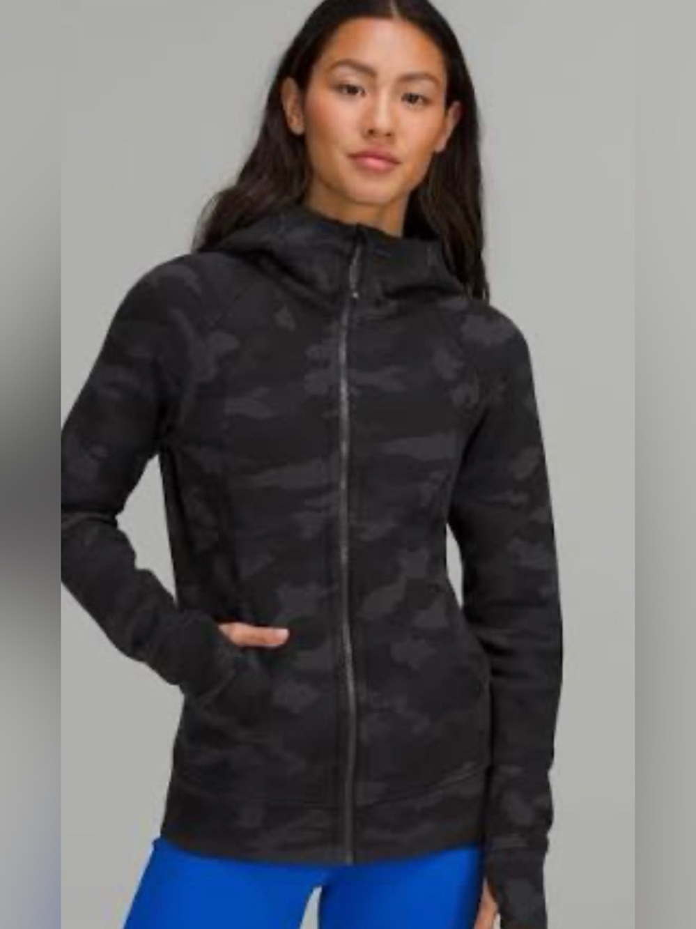 🌺lululemon athletica Scuba  Camo Full-Zip Hoodie Jacket 🌺